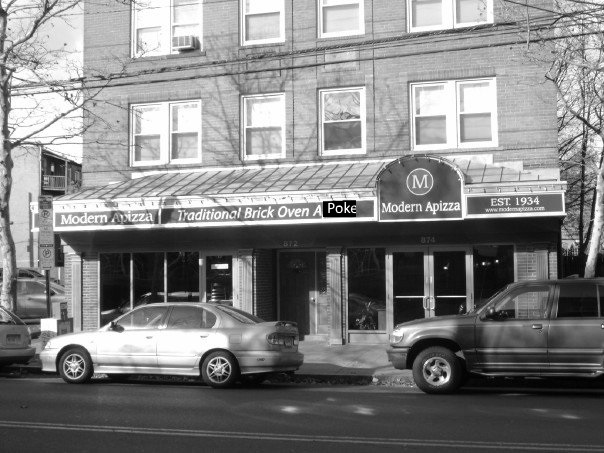 Image of Modern Pizza with Brick Oven Pizza changed to Brick Oven APoke