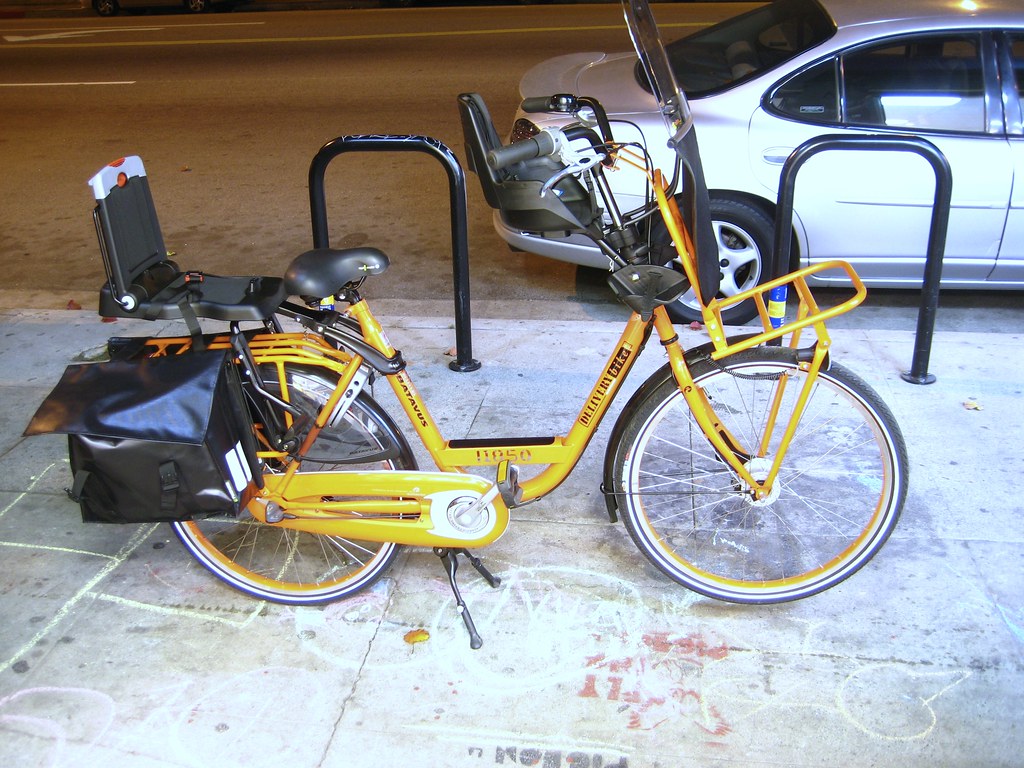 Loaded up bicycle