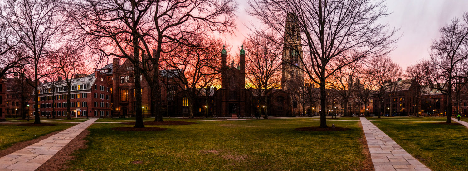Yale at Dusk