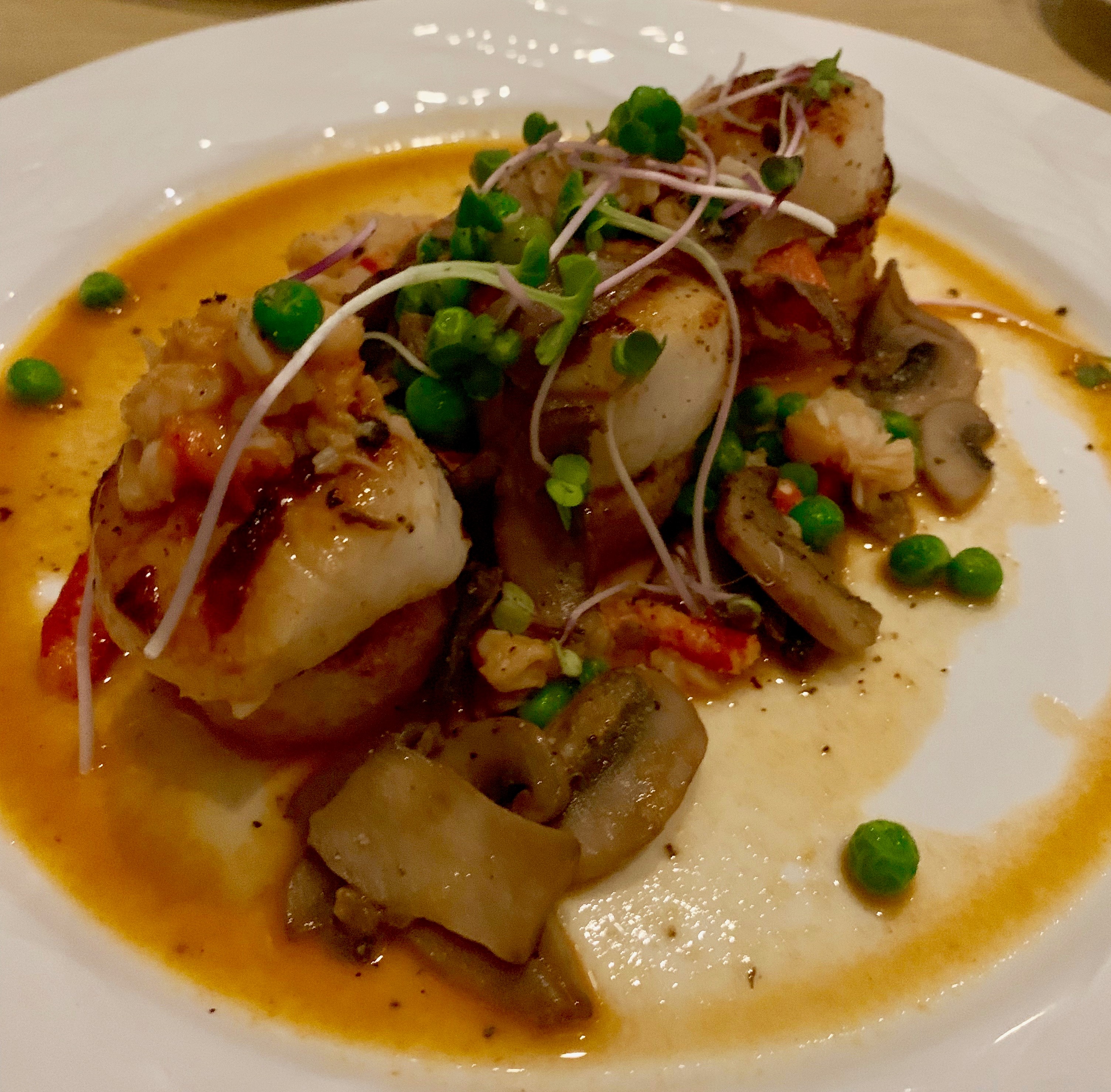 Pan Seared Scallops