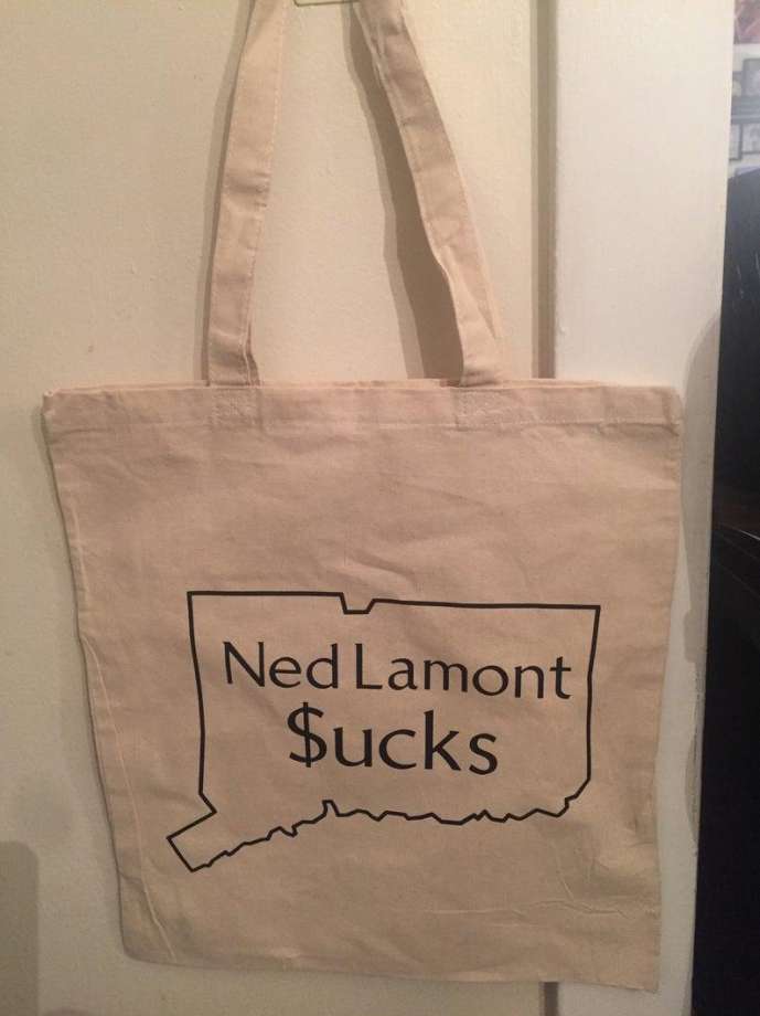 Ned Lamont $ucks Reusable Bag