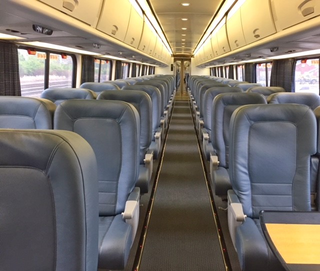 Amtrak Interior