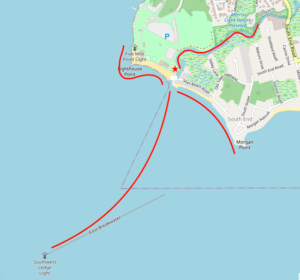 Lighthouse point map