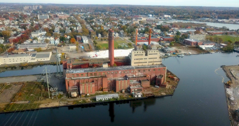 Aerial Guided Tour of New Haven’s Abandoned Industrial Buildings