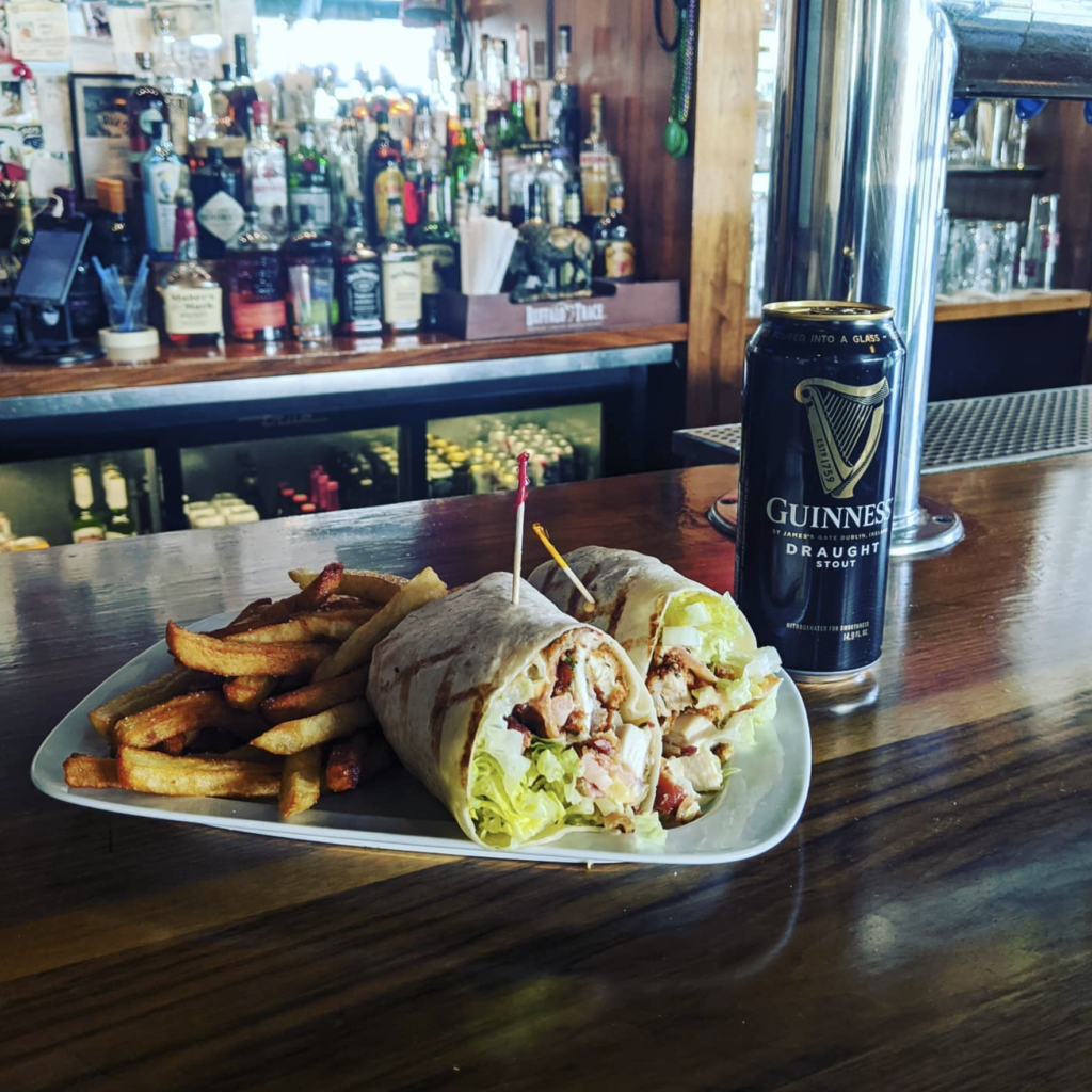 Rudy's Fake Chicken Wrap