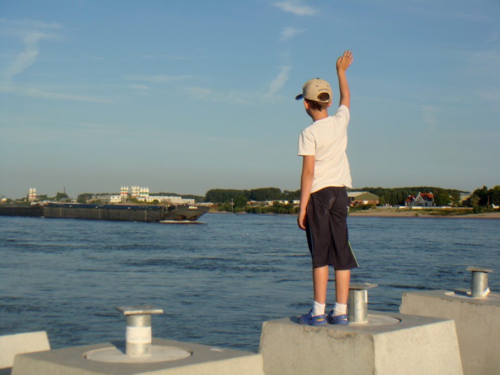 Waving Goodbye